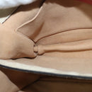 ETRO Rainbow Bag Shoulder Bag Leather Beige Auth 135001-23