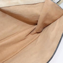 ETRO Rainbow Bag Shoulder Bag Leather Beige Auth 135001-24