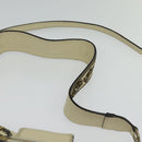 ETRO Rainbow Bag Shoulder Bag Leather Beige Auth 135001-14