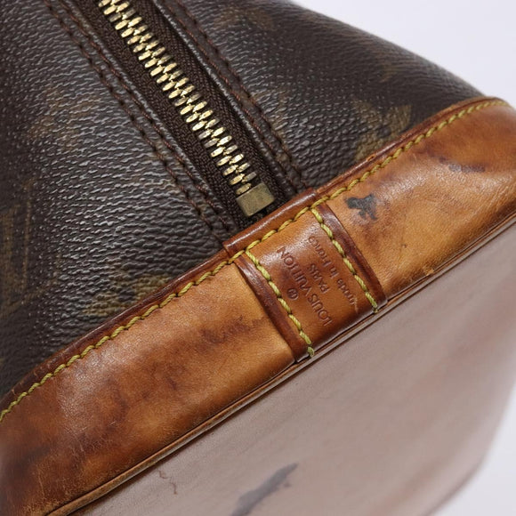 LOUIS VUITTON Monogram Alma Hand Bag M51130 LV Auth 135005