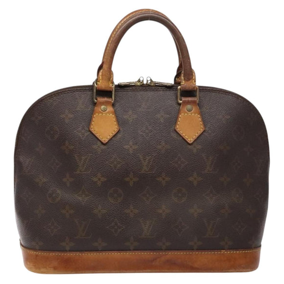 LOUIS VUITTON Monogram Alma Hand Bag M51130 LV Auth 135005