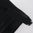 GUCCI GG Canvas Shoulder Bag Black Silver 122791 Auth 135007-8