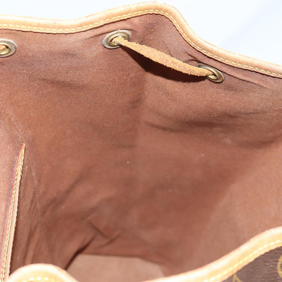 LOUIS VUITTON Monogram Montsouris GM Backpack M51135 LV Auth 135009