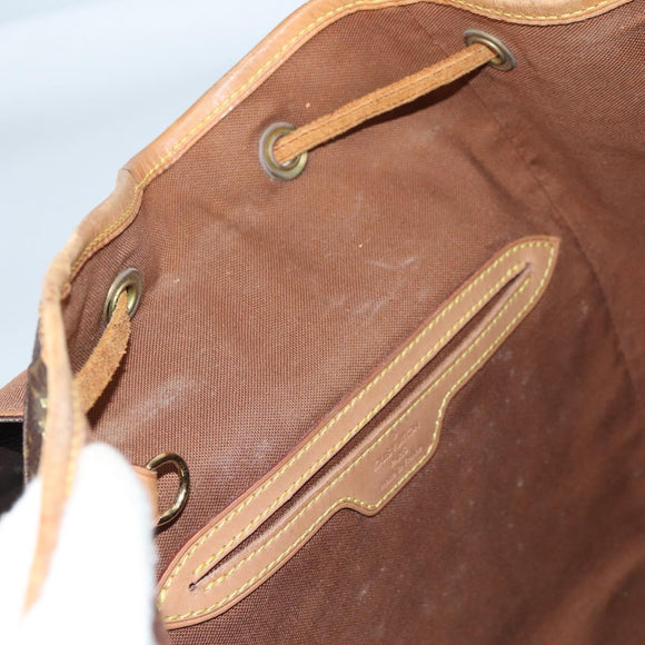 LOUIS VUITTON Monogram Montsouris GM Backpack M51135 LV Auth 135009
