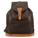 LOUIS VUITTON Monogram Montsouris GM Backpack M51135 LV Auth 135009-13