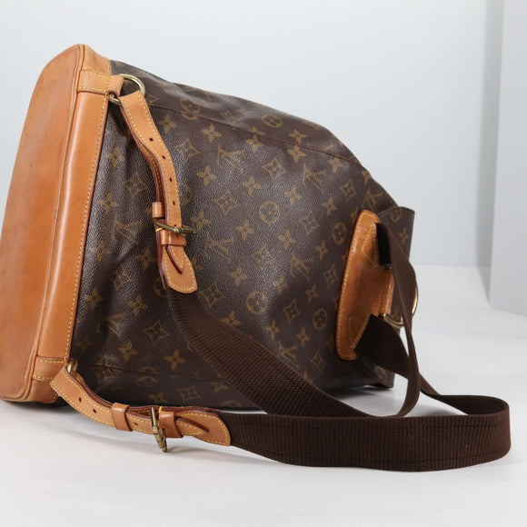 LOUIS VUITTON Monogram Montsouris GM Backpack M51135 LV Auth 135009