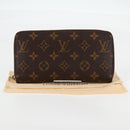 LOUIS VUITTON Monogram Zippy Wallet Long Wallet M42616 LV Auth 135010A-20