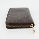 LOUIS VUITTON Monogram Zippy Wallet Long Wallet M42616 LV Auth 135010A-4