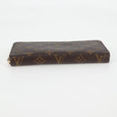 LOUIS VUITTON Monogram Zippy Wallet Long Wallet M42616 LV Auth 135010A-7