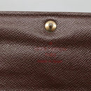 LOUIS VUITTON Damier Ebene Portefeuille Sarah Long Wallet N60491 LV Auth 135012-9