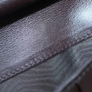 GUCCI GG Canvas Guccissima Wallet Leather Brown Silver 43219 0416 Auth 135014-20