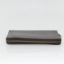LOUIS VUITTON Utah Zippy Organizer Long Wallet Brown M97025 LV Auth 135015-4