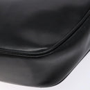 Salvatore Ferragamo Shoulder Bag Leather Black Gold Auth 135016-12