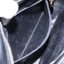 Salvatore Ferragamo Shoulder Bag Leather Black Gold Auth 135016-20