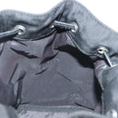 GUCCI Pouch Nylon Black Silver 039 0973 Auth 135018-19