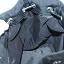 GUCCI Pouch Nylon Black Silver 039 0973 Auth 135018-20