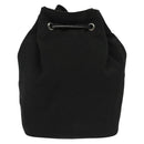 GUCCI Pouch Nylon Black Silver 039 0973 Auth 135018-2