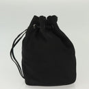 GUCCI Pouch Nylon Black Silver 039 0973 Auth 135018-3