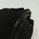 GUCCI Pouch Nylon Black Silver 039 0973 Auth 135018-7