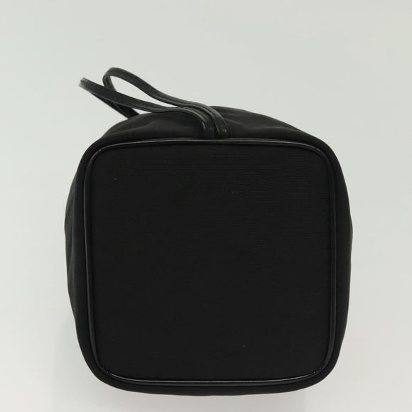 GUCCI Pouch Nylon Black Silver 039 0973 Auth 135018