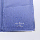 LOUIS VUITTON Taiga Portefeuille Braza Long Wallet Blue M30559 LV Auth 135023-15