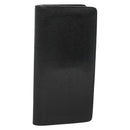 LOUIS VUITTON Portefeuille Brazza Wallet Taurillon Leather M58192 LV Auth 135024-1