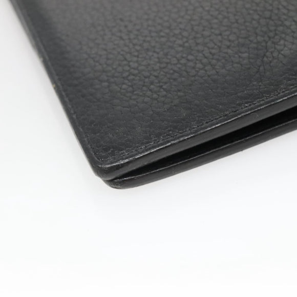 LOUIS VUITTON Portefeuille Brazza Wallet Taurillon Leather M58192 LV Auth 135024