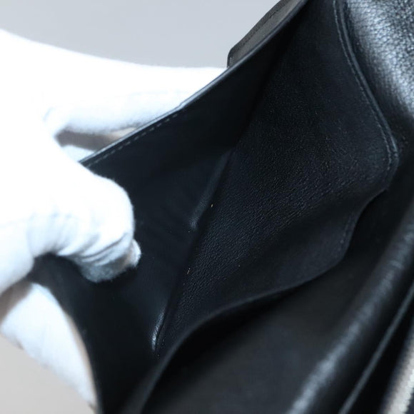 LOUIS VUITTON Portefeuille Brazza Wallet Taurillon Leather M58192 LV Auth 135024