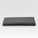 LOUIS VUITTON Portefeuille Brazza Wallet Taurillon Leather M58192 LV Auth 135024-3