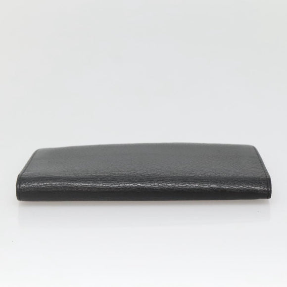 LOUIS VUITTON Portefeuille Brazza Wallet Taurillon Leather M58192 LV Auth 135024