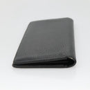 LOUIS VUITTON Portefeuille Brazza Wallet Taurillon Leather M58192 LV Auth 135024-5