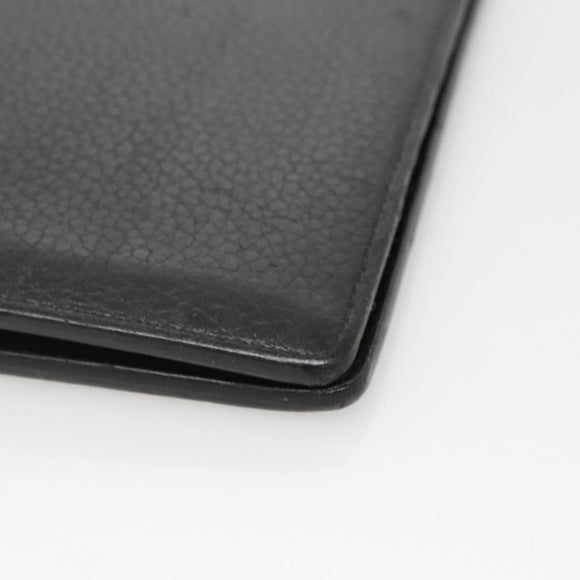 LOUIS VUITTON Portefeuille Brazza Wallet Taurillon Leather M58192 LV Auth 135024