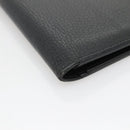 LOUIS VUITTON Portefeuille Brazza Wallet Taurillon Leather M58192 LV Auth 135024-7