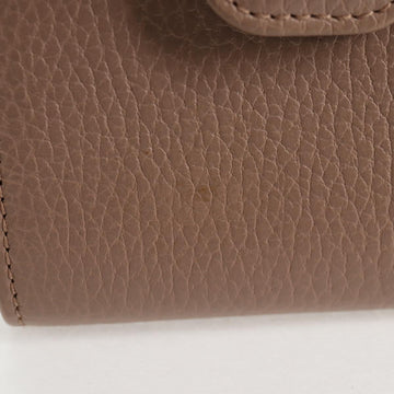 GUCCI Compact Bifold Wallet Leather Gold Pink Beige 523193 1147 Auth 135025AM - 0