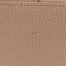 GUCCI Compact Bifold Wallet Leather Gold Pink Beige 523193 1147 Auth 135025AM-4