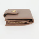 GUCCI Compact Bifold Wallet Leather Gold Pink Beige 523193 1147 Auth 135025AM-5