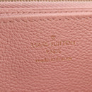 LOUIS VUITTON Empreinte Zippy Wallet Long Wallet Pink M64090 LV Auth 135026AM-18