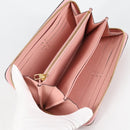 LOUIS VUITTON Empreinte Zippy Wallet Long Wallet Pink M64090 LV Auth 135026M-9