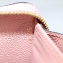 LOUIS VUITTON Empreinte Zippy Wallet Long Wallet Pink M64090 LV Auth 135026M-11