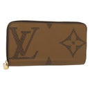 LOUIS VUITTON Monogram Giant Reverse Zippy Wallet Long Wallet M69353 Auth 135027-1