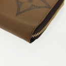 LOUIS VUITTON Monogram Giant Reverse Zippy Wallet Long Wallet M69353 Auth 135027-17