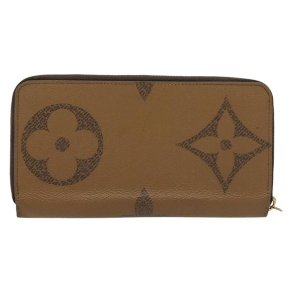 LOUIS VUITTON Monogram Giant Reverse Zippy Wallet Long Wallet M69353 Auth 135027