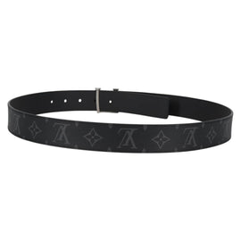 LOUIS VUITTON Eclipse 35 MM Ceinture LV Printed Initials Belt M0450 Auth 135028AM - 0