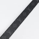 LOUIS VUITTON Eclipse 35 MM Ceinture LV Printed Initials Belt M0450 Auth 135028AM-6