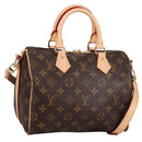 LOUIS VUITTON Monogram Speedy Bandouliere 25 Hand Bag 2way M45948 Auth 135029S-1