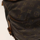 LOUIS VUITTON Monogram Saumur 35 Shoulder Bag M42254 LV Auth 135031-11
