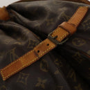 LOUIS VUITTON Monogram Saumur 35 Shoulder Bag M42254 LV Auth 135031-14