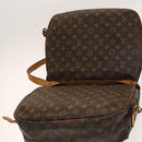 LOUIS VUITTON Monogram Saumur 35 Shoulder Bag M42254 LV Auth 135031-16