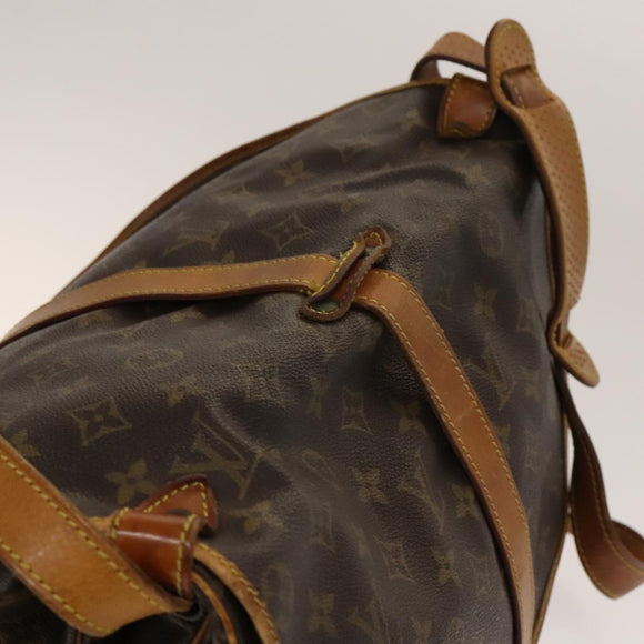 LOUIS VUITTON Monogram Saumur 35 Shoulder Bag M42254 LV Auth 135031