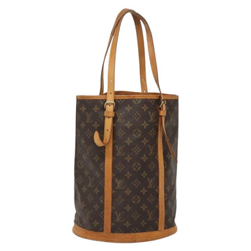 LOUIS VUITTON Monogram Bucket GM Shoulder Bag M42236 LV Auth 135034